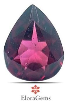 Rhodolite Garnet 9x7 MM 1.6 Carats