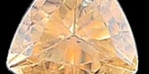 Yellow Sapphire (Pushparag) 4x4 MM 0.29 Carats