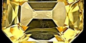 Yellow Sapphire (Pushparag) 5x4 MM 0.55 Carats