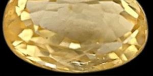 Yellow Sapphire (Pushparag) 8x5 MM 1.68 Carats