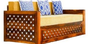 TRANQUILIX SOFA CUM BED SHEESHAM WOOD