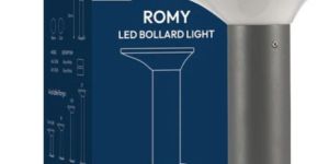 Romy LED Garden Bollard Light 12W