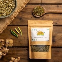 organic moong dal whole