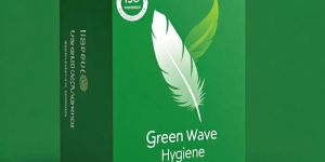 green wave hygiene sanitary napkins