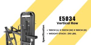 gym vertical row machine