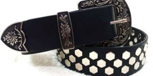 Black Leather Belt