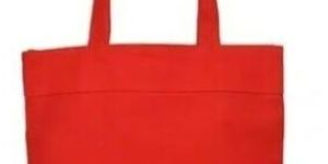 Women Stylish Dyed Red Shopping Jute Bag