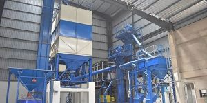 On Ground Dry Mix Mortar Plant