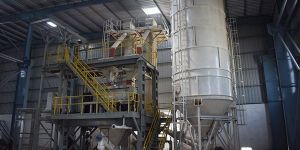 Semi-Horizontal Type Dry Mix Mortar Plant