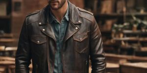 Mens Leather Jacket