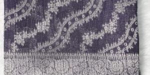 Faded Purple Viscose Banarasi Saree