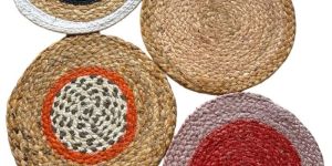 Jute Braided Placemats For Dining Table