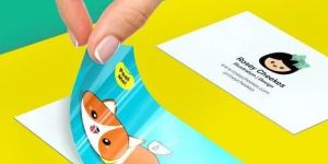 Visiting Card Stickers