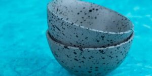 Midnight Speckle Artisan Bowls