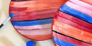 Sundowner Handpainted Dinner Plate