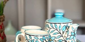 Handmade Ceramic Kettle Set