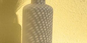 White Long Flower Vase