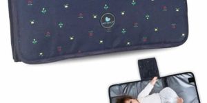 Portable Waterproof Diaper Changing Pad with Head Cushion