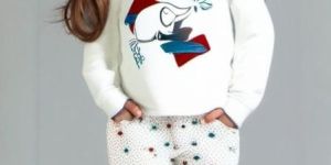 baby mummy white sweatshirt matching pants set