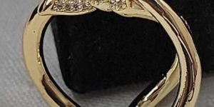 Women Tie Knot Partywear Ring