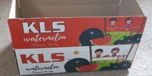 Printed Corrugated Fruit Packing Box