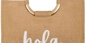 Promotional Cane Handle Jute Bag