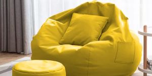 Yellow Coaster Shine Teardrop 3 Piece Bean Bag Combo Set