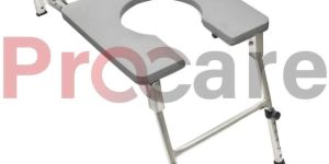 Wall Mounted Commode Stool-Height Adjustment