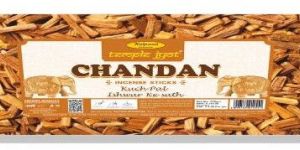 TempleJyot Sandalwood (Chandan) Incense Stick 250gm Roll Pack