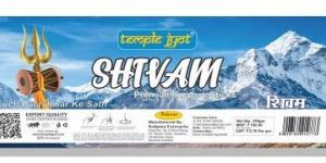 TempleJyot Shivam Premium Incense Stick 250gm Roll Pack