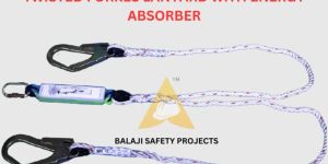 Twisted Forkes Lanyard with Energy Absorber