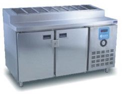 Stainless Steel Salad Counter Refrigerator For Restaurant