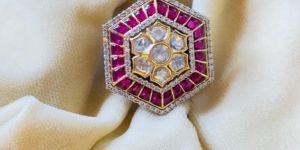 Olivia Hexagonal Ladies Ring