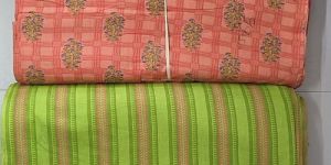 Multicolor Ladies Cotton Printed Suit Material