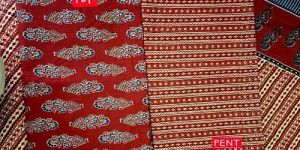 Unstitched Cotton Printed Suit Material