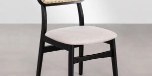 Modern woven-back Chair