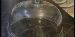 Glass Cake Cover