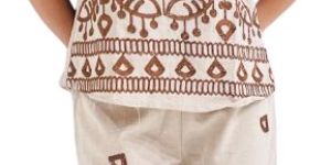 V-Neck Printed Co-ord Set