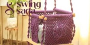 Perfect Plum Baby Swing