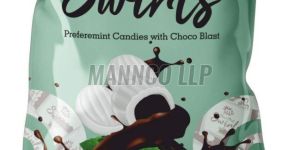 Small Chocomint Swirl Candy