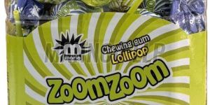 Zoomzoom Sour Lollipop Jar