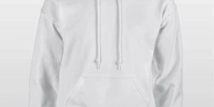 Mens White Hoodie