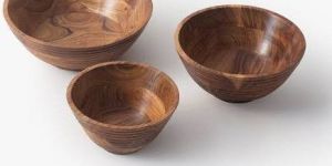 Wooden Bowl Set