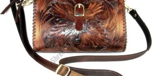 Leather Purse with Adjustable Strap
