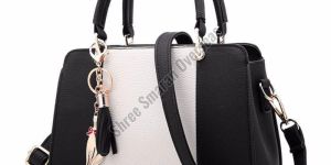 Textured Leather Shoulder Bag