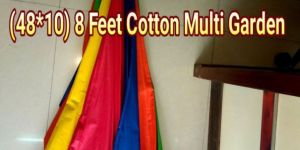 8 Feet Cotton Multi Garden Umbrella
