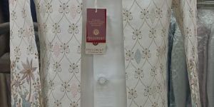 Mens White Indo Western Suit