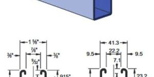 Unistrut P1000 Strut Channel Stainless Steel