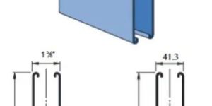 Unistrut P5001 Double Channel Back-to-Back, Solid