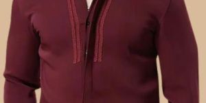 Wine Italian Crepe Shirt